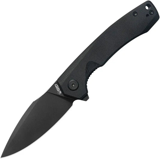 Kubey Calyce Linerlock Black G10 Folding Knife Kubey