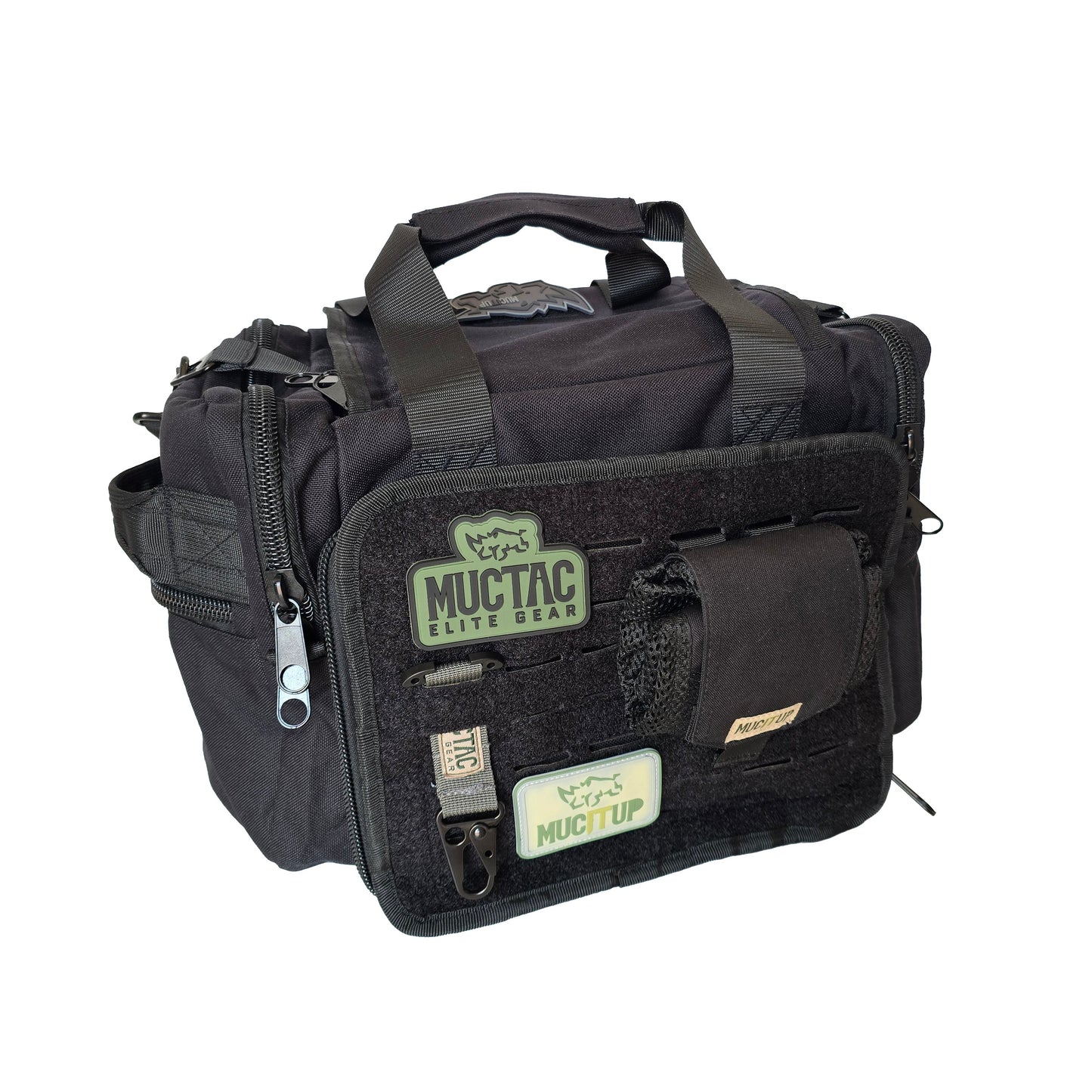 MUCTAC Elite Range Bag 15x10x11 Tactical Gear Organizer w/ MOLLE Panel MUCITUP