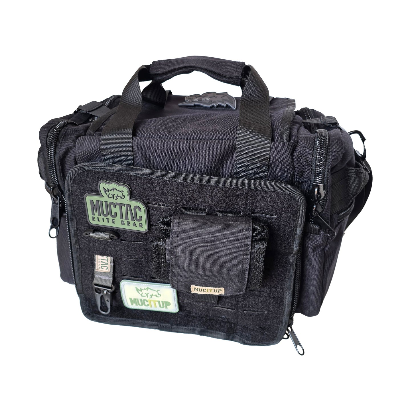 MUCTAC Elite Range Bag 15x10x11 Tactical Gear Organizer w/ MOLLE Panel MUCITUP