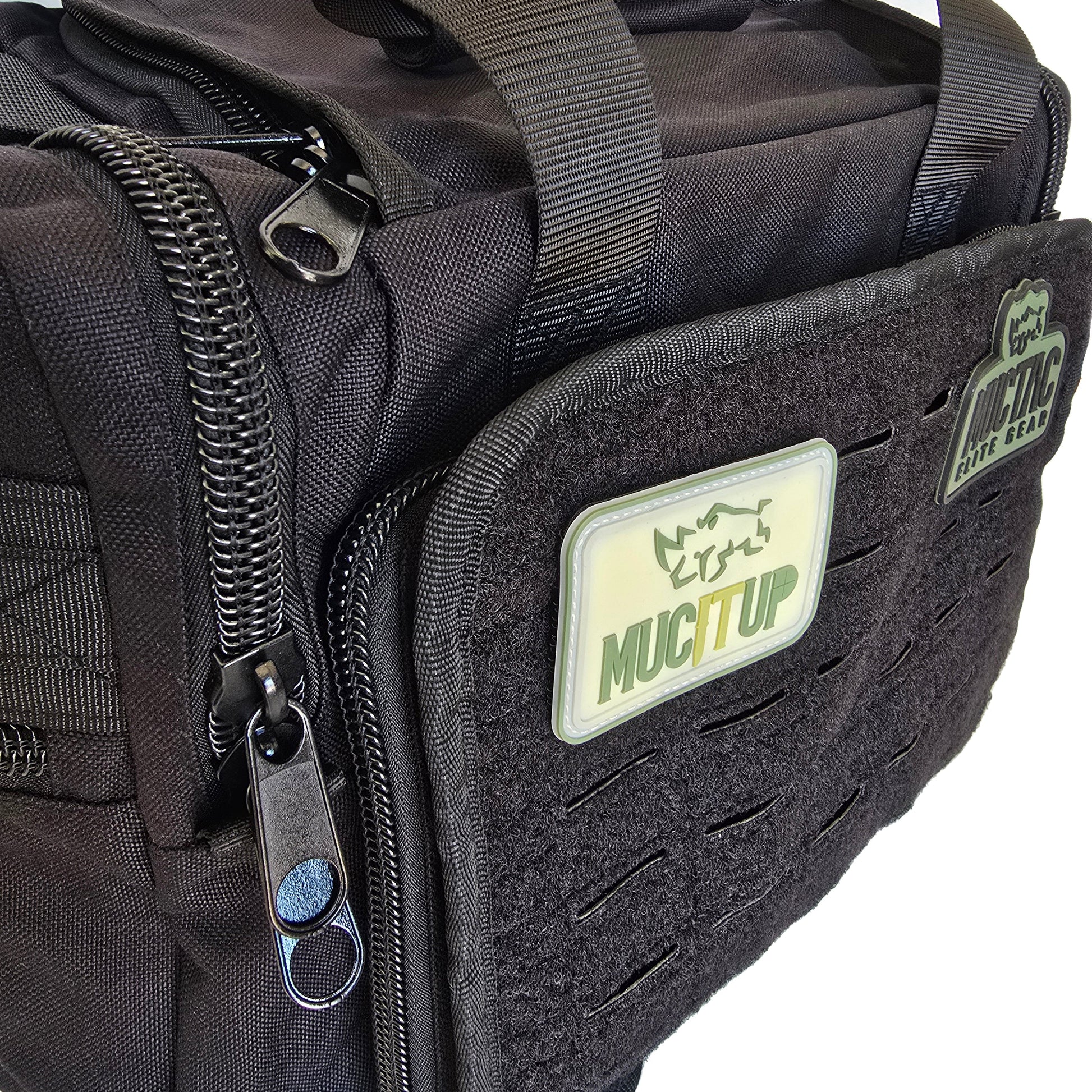 MUCTAC Elite Range Bag 15x10x11 Tactical Gear Organizer w/ MOLLE Panel MUCITUP