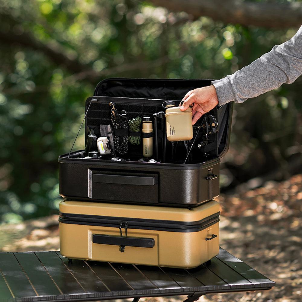 NESTOUT Large Rugged Hard Shell Gear Case