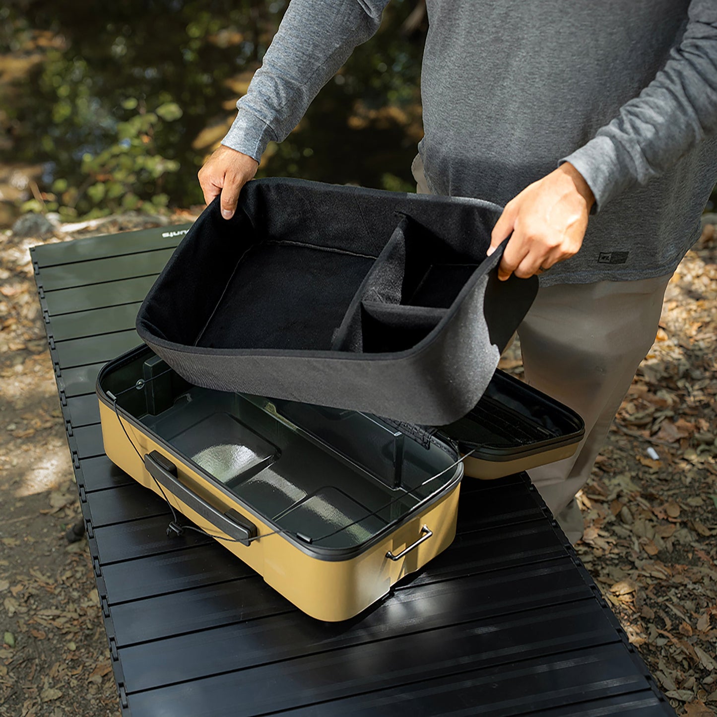 NESTOUT Large Rugged Hard Shell Gear Case
