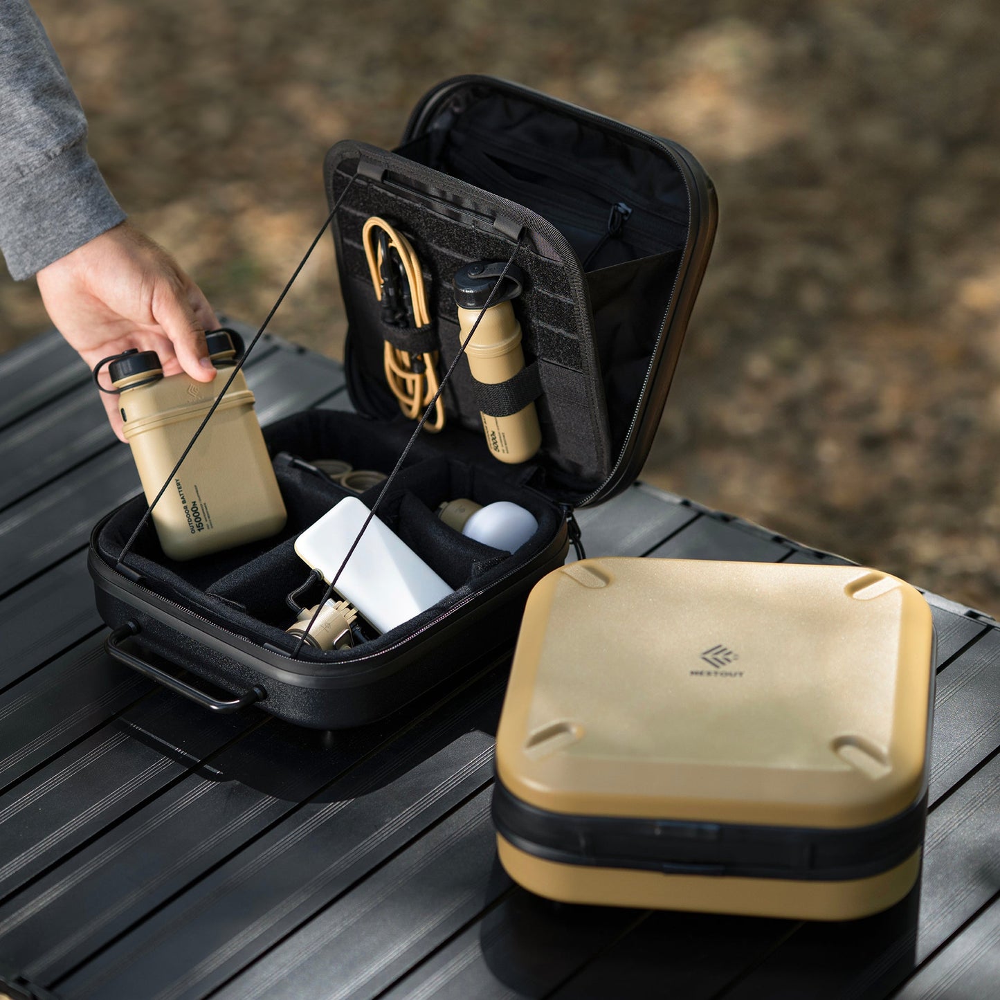 NESTOUT Small Rugged Hard Shell Gear Case