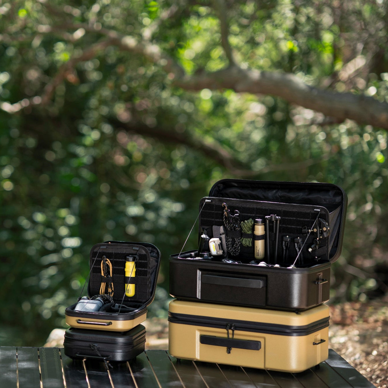 NESTOUT Large Rugged Hard Shell Gear Case