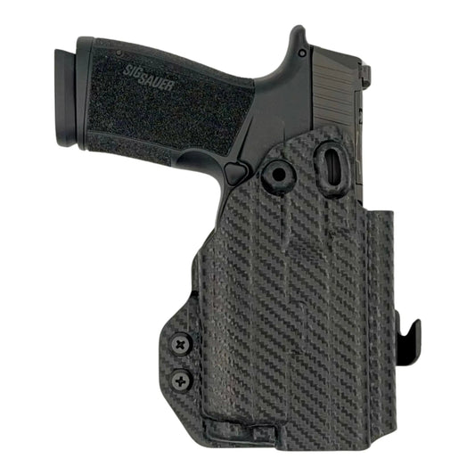 Sig Sauer P365 XL Olight PL-MINI 2 Valkyrie Paddle Holster Rounded by Concealment Express