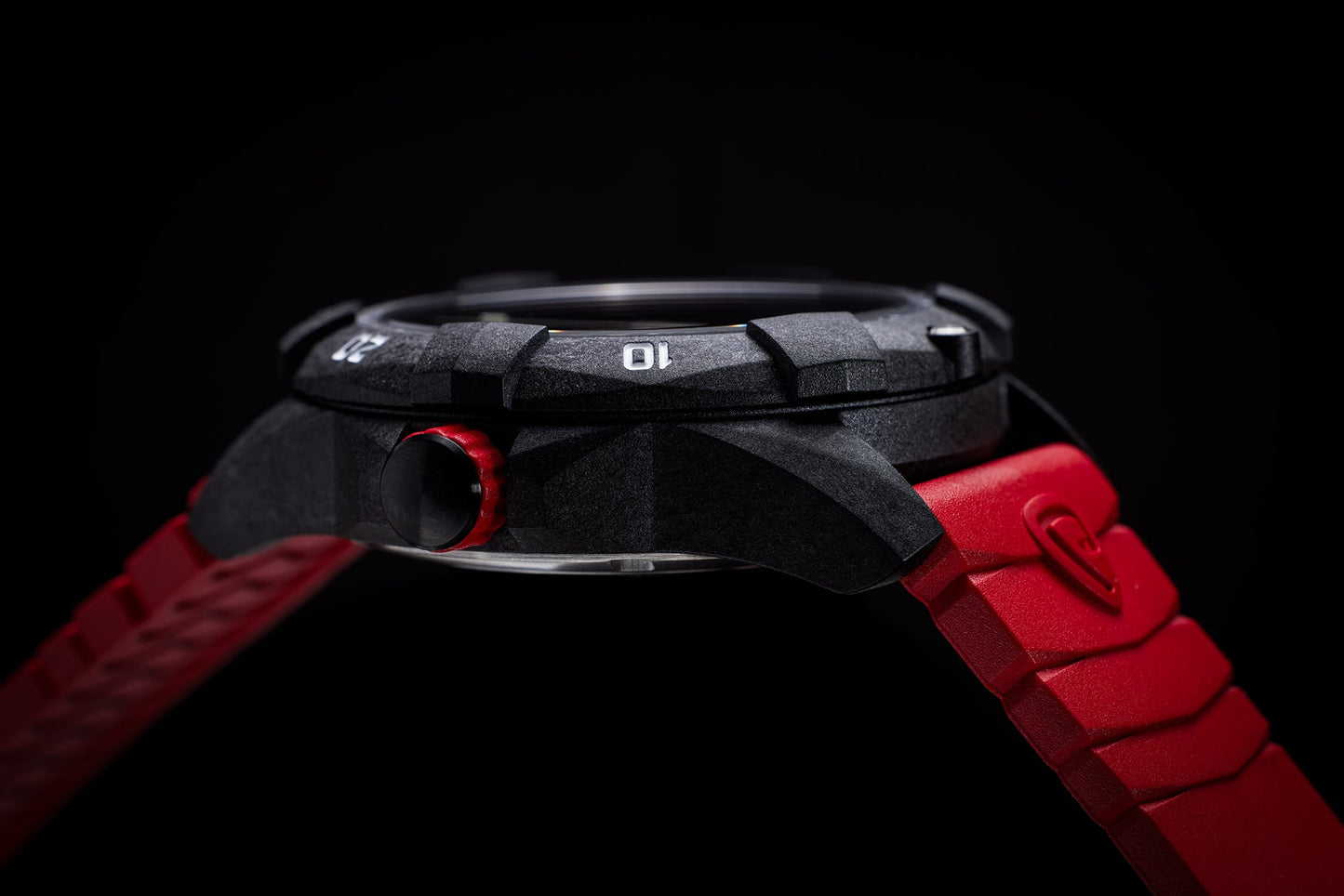 ProTek Tritium Illuminated Carbon 42MM Dive Watch PT1002R