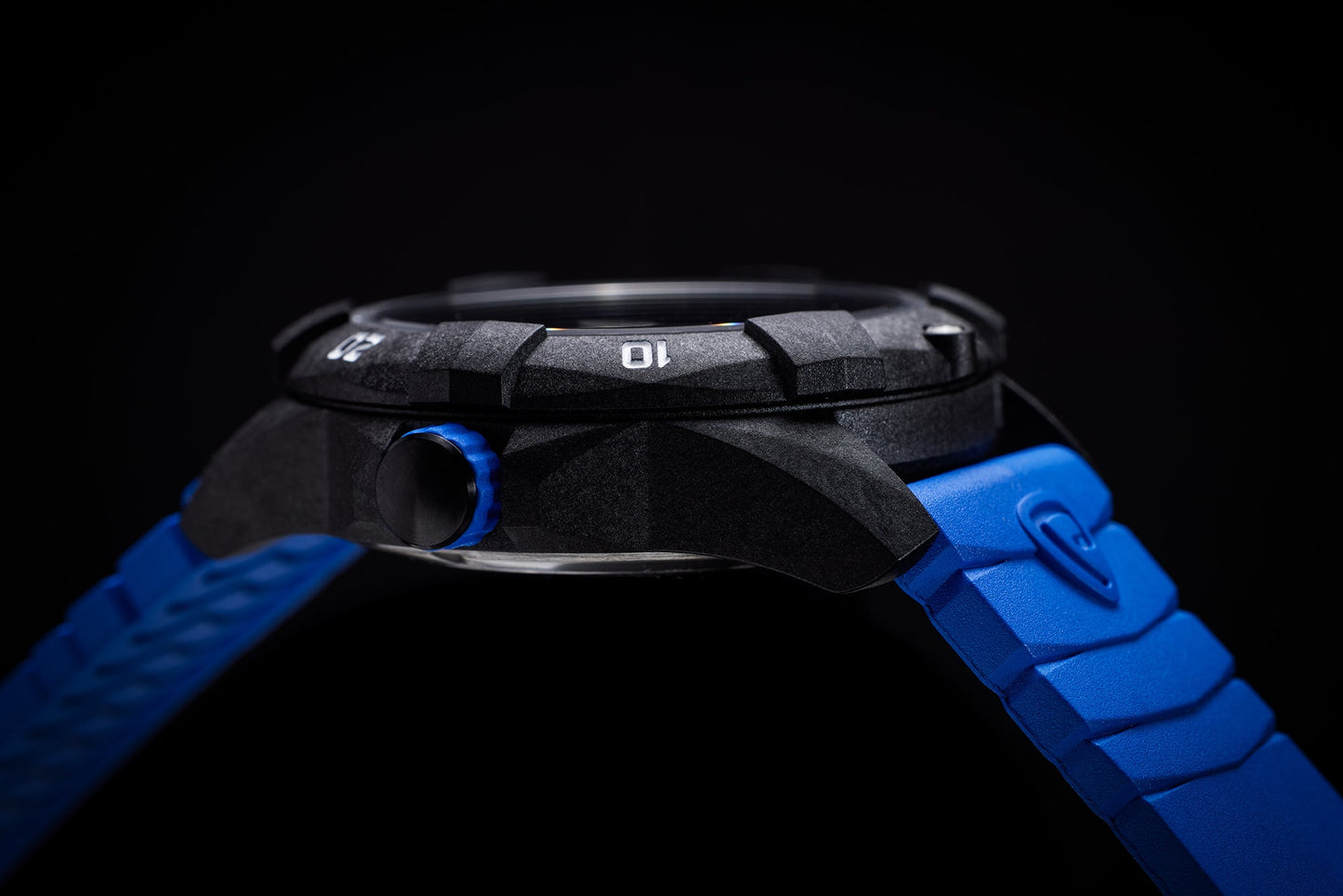 ProTek Tritium Illuminated Carbon 42MM Dive Watch PT1003B