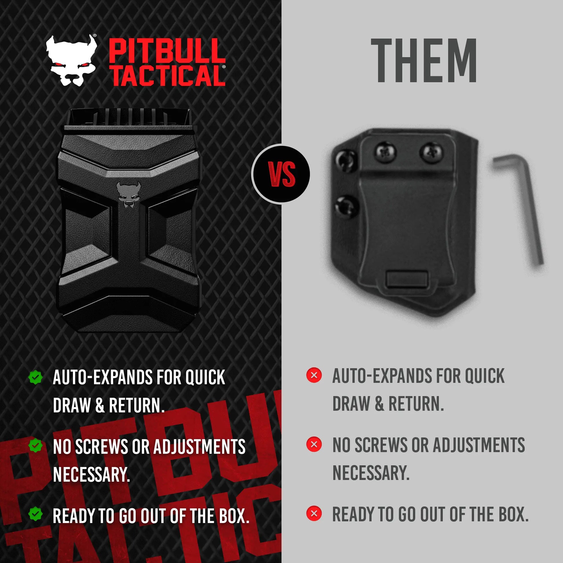 Pitbull Tactical Universal Mag Carrier Apex Armory & Gunsmithing