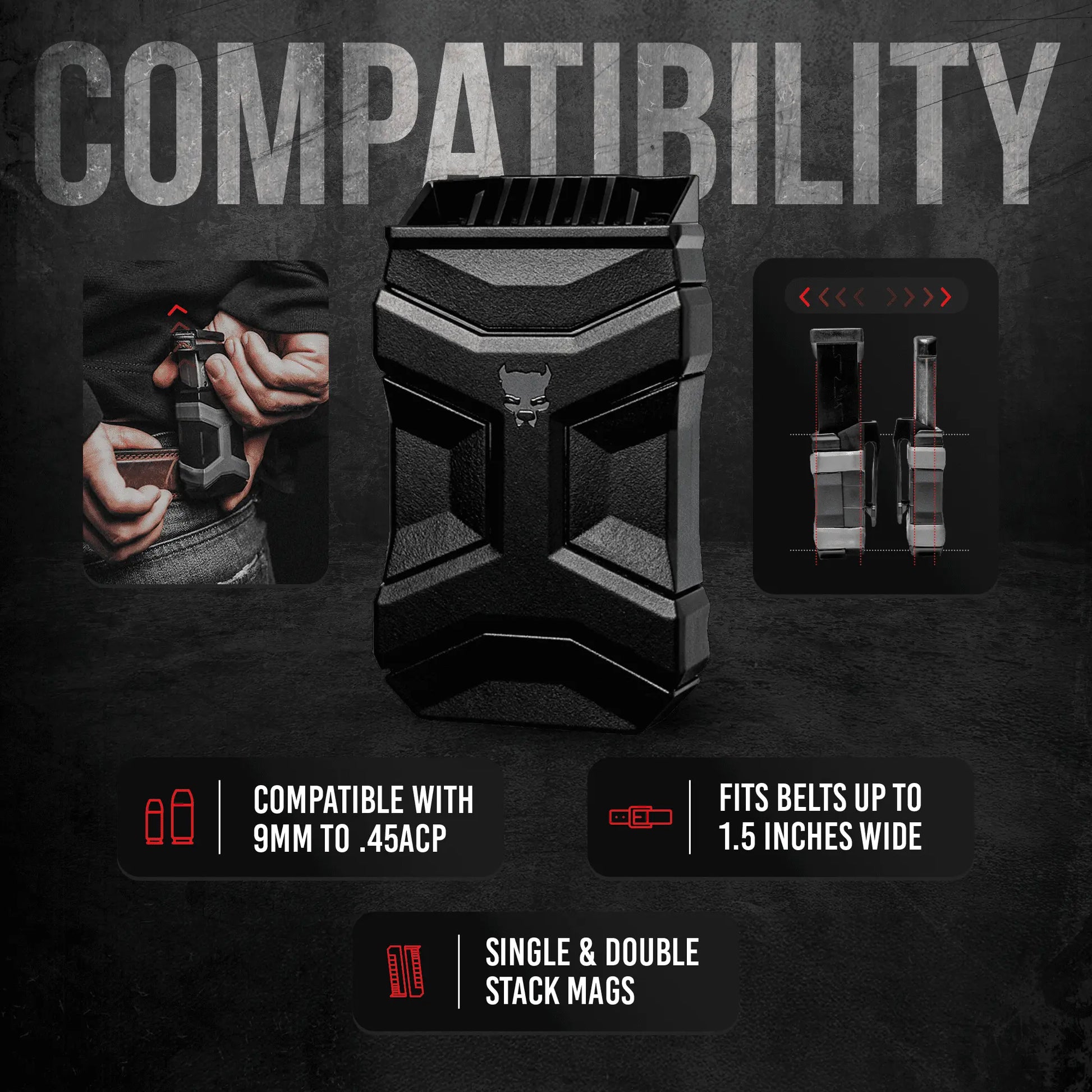 Universal Double Mag Carrier Apex Armory & Gunsmithing