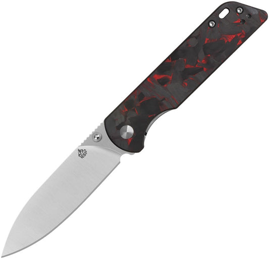 QSP Parrot V2 Red Carbon Fiber Knife