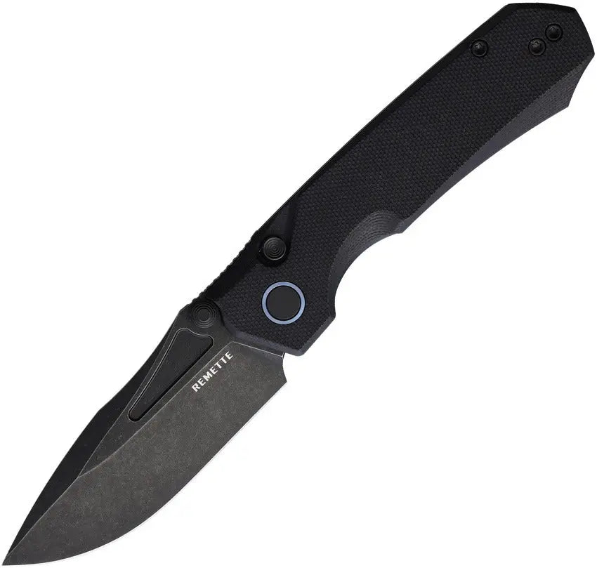 Rhino Button Lock Folding Knife G10