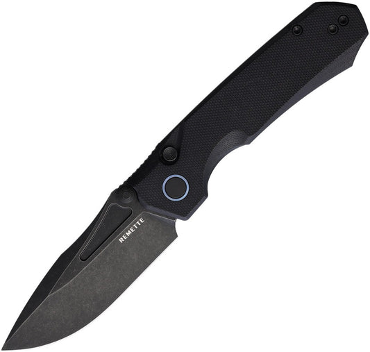Remette Rhino Button Lock Folding Knife w/ G10 Scales