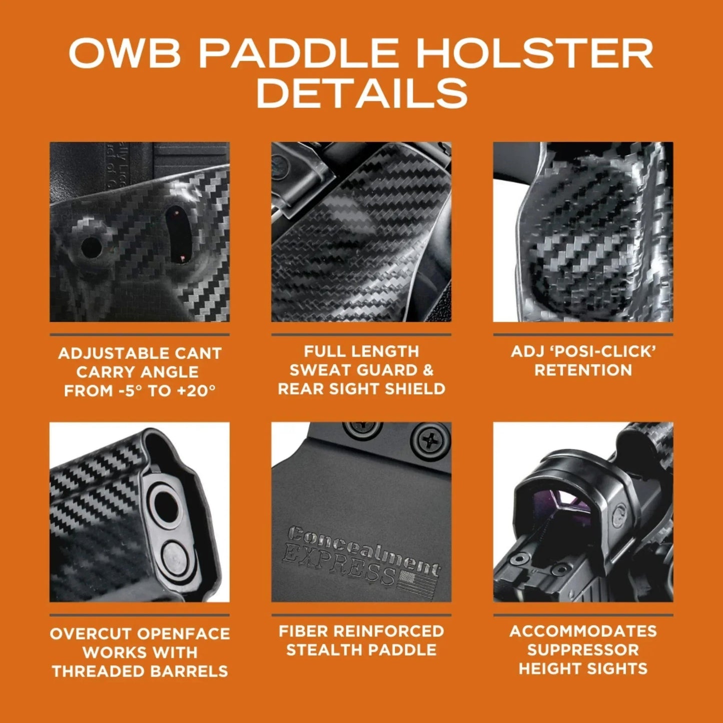 Smith & Wesson Bodyguard 2.0 Paddle Holster