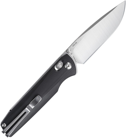 SRM 258L Black G10 Ambi Lock Folding Knife