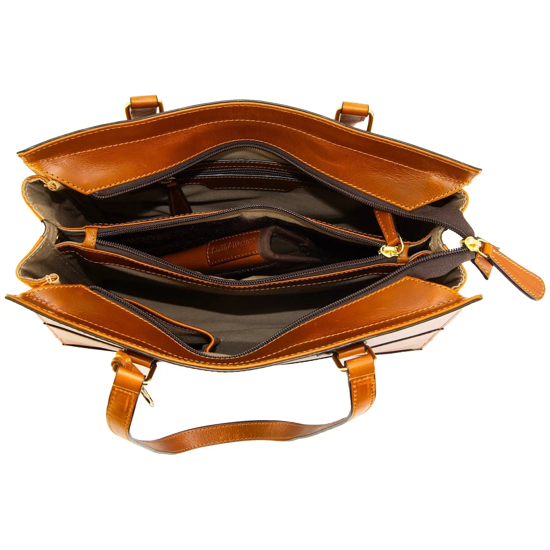 Smith & Wesson Concealed Carry Structured Handbag Cameleon Bags
