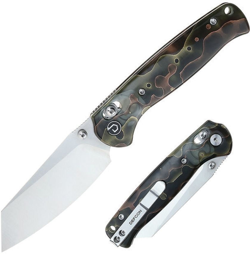 Defcon Artifact Black/Copper Resin Axis Lock Folding Knife