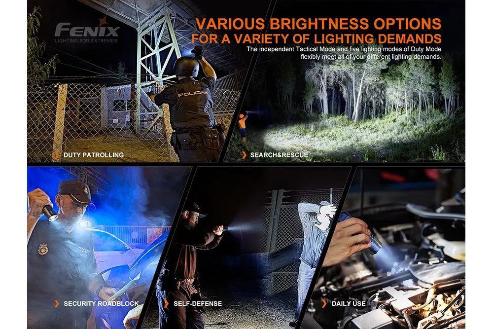 Fenix TK35UE V2.0 Flashlight - 5000 Lumens Fenix Store