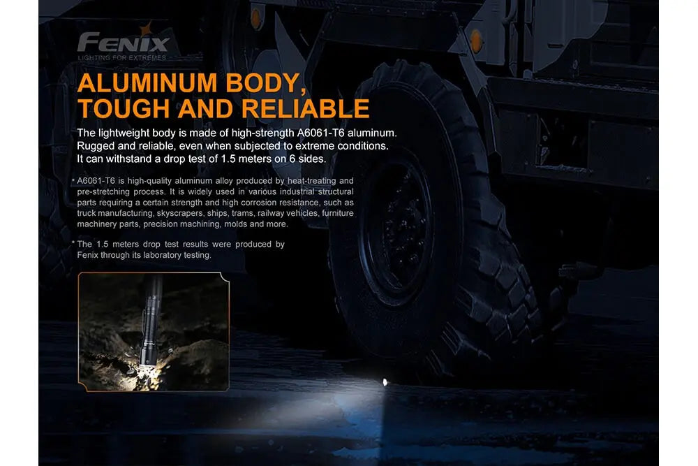 Fenix TK16 V2.0 Tactical Flashlight - 3100 Lumens Fenix Store