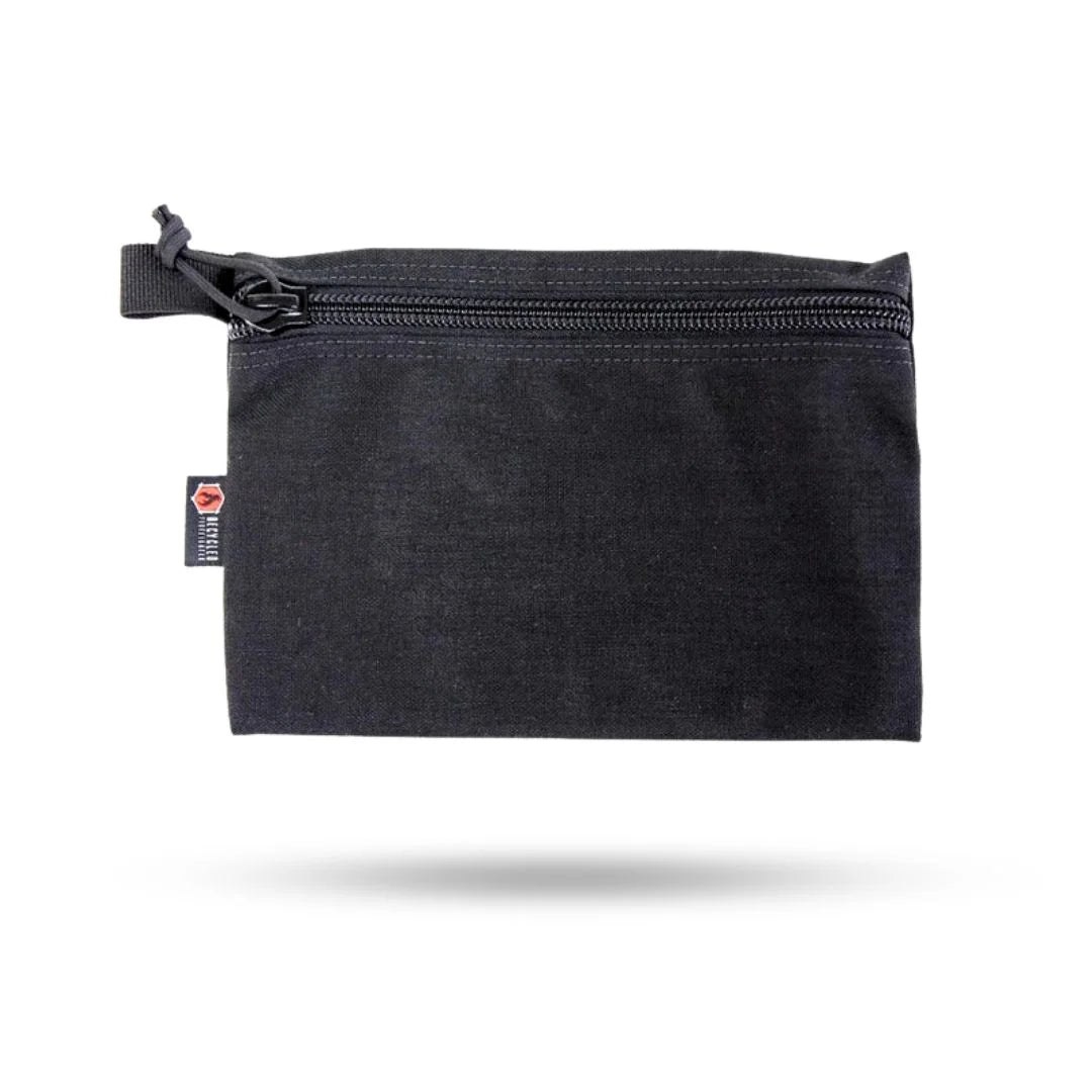 Recycled Firefighter Truckie Zippered Gear Pouch - Large