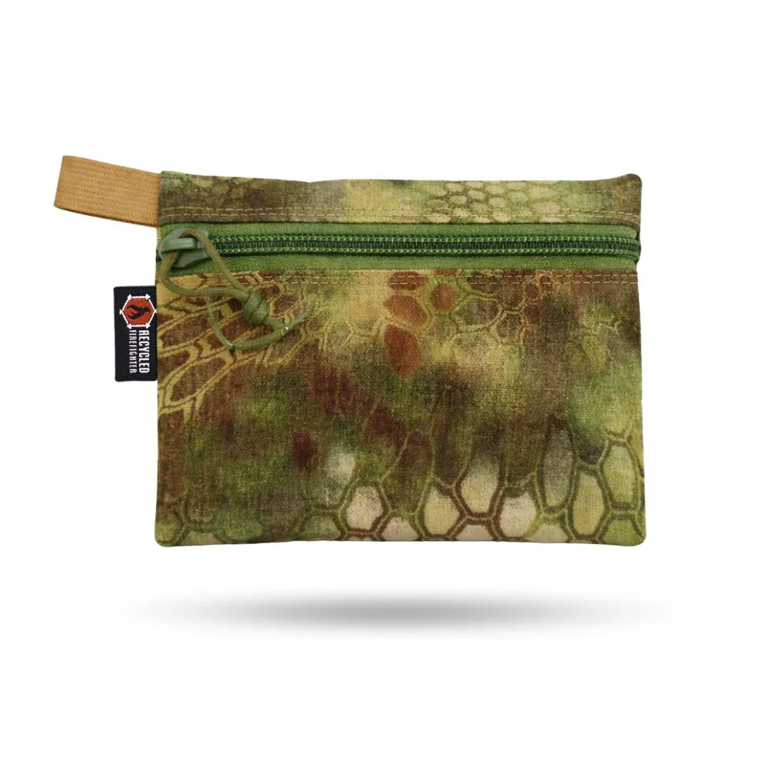 Recycled Firefighter Truckie Zippered Gear Pouch - Large