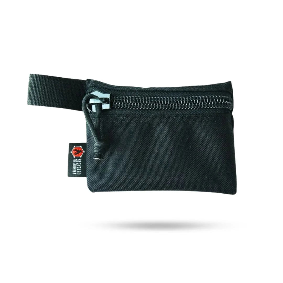 Recycled Firefighter Truckie Zippered Gear Pouch - Small
