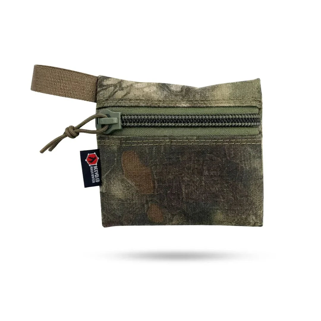 Recycled Firefighter Truckie Zippered Gear Pouch - Small