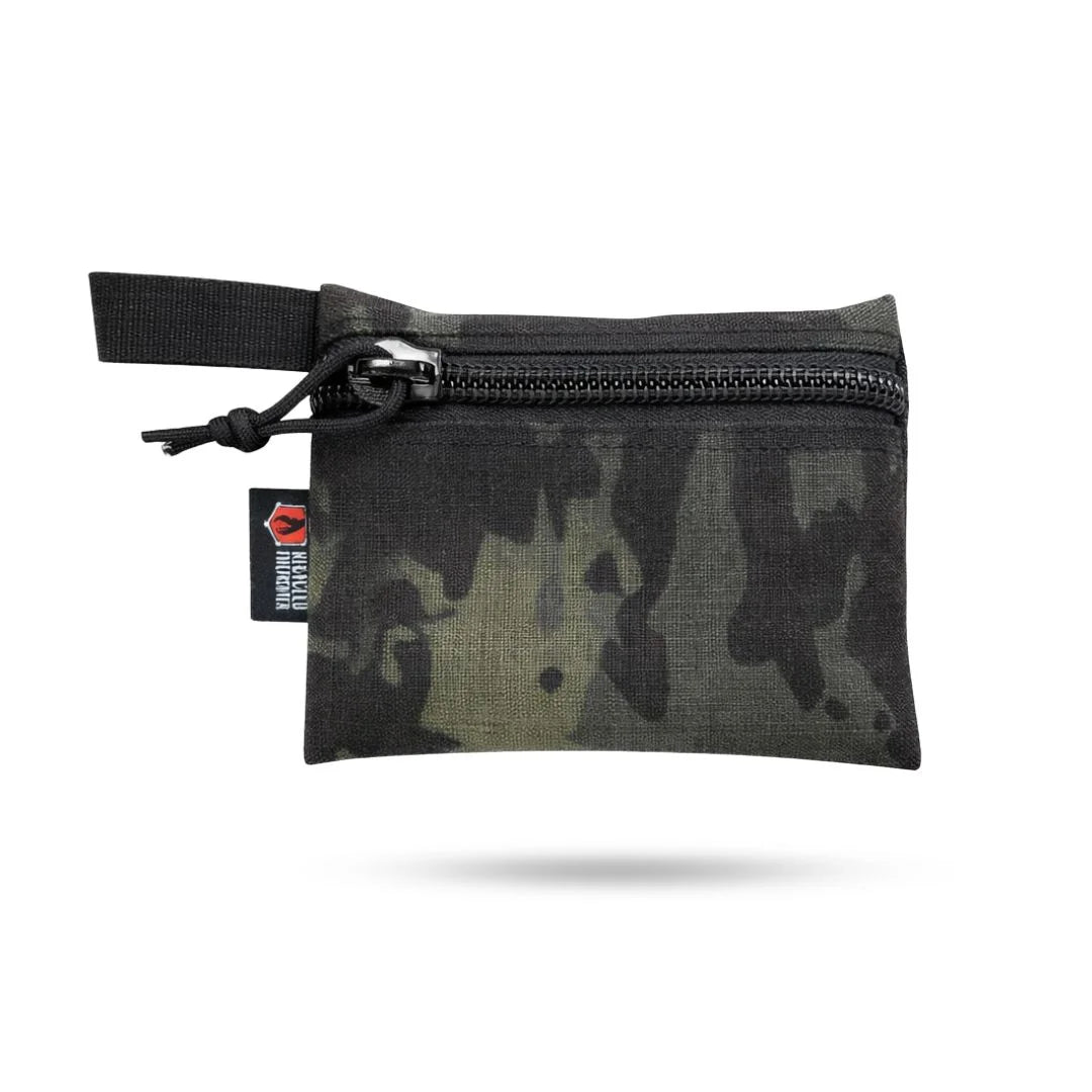 Recycled Firefighter Truckie Zippered Gear Pouch - Small