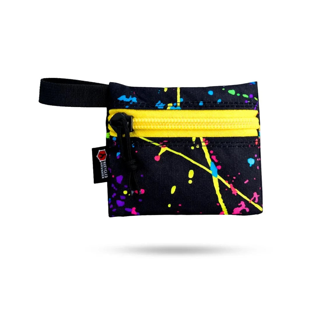 Recycled Firefighter Truckie Zippered Gear Pouch - Small