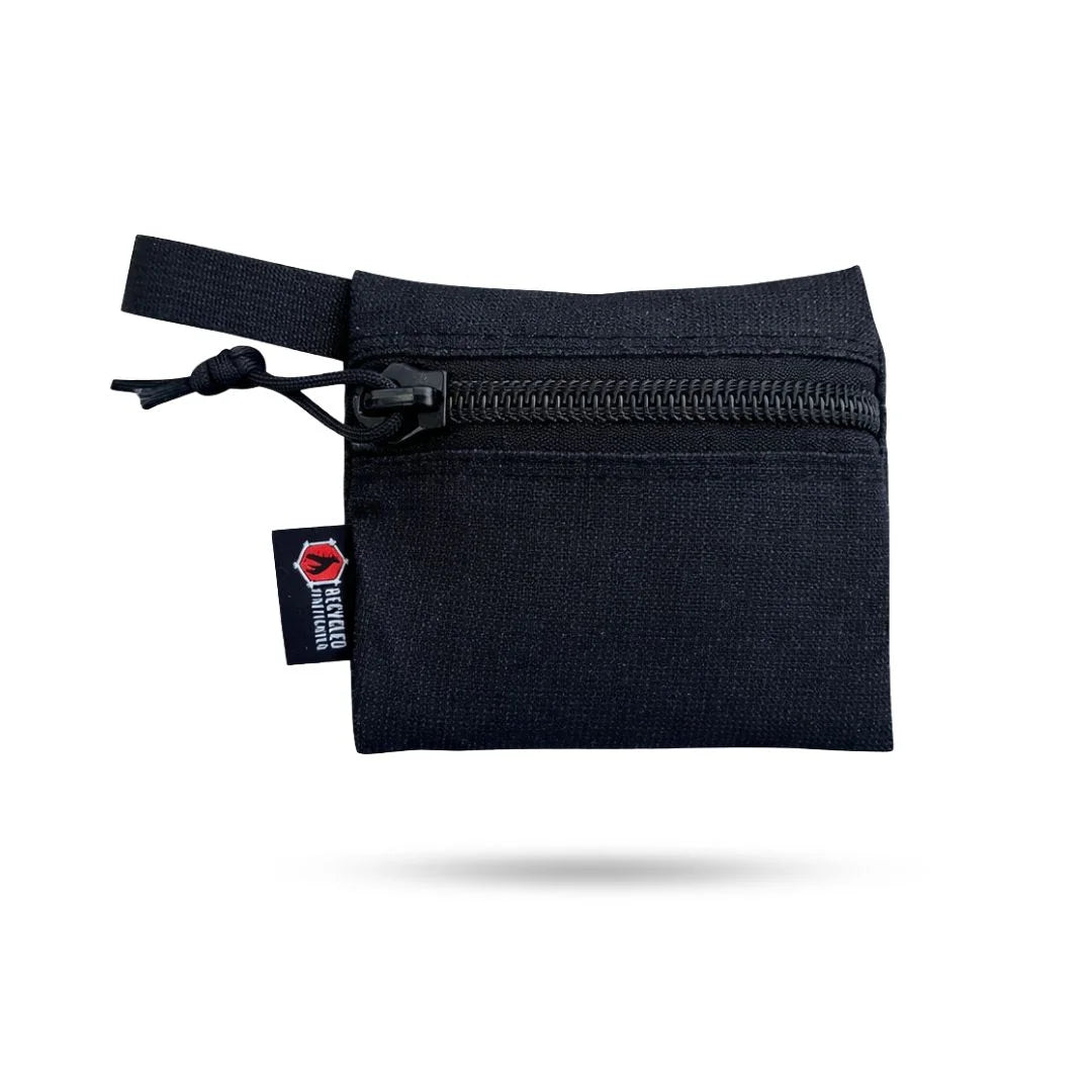Recycled Firefighter Truckie Zippered Gear Pouch - Small