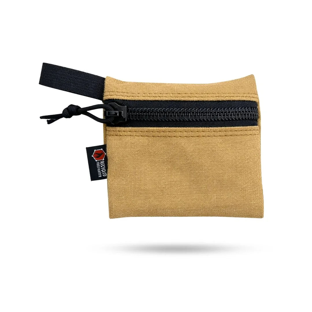 Recycled Firefighter Truckie Zippered Gear Pouch - Small