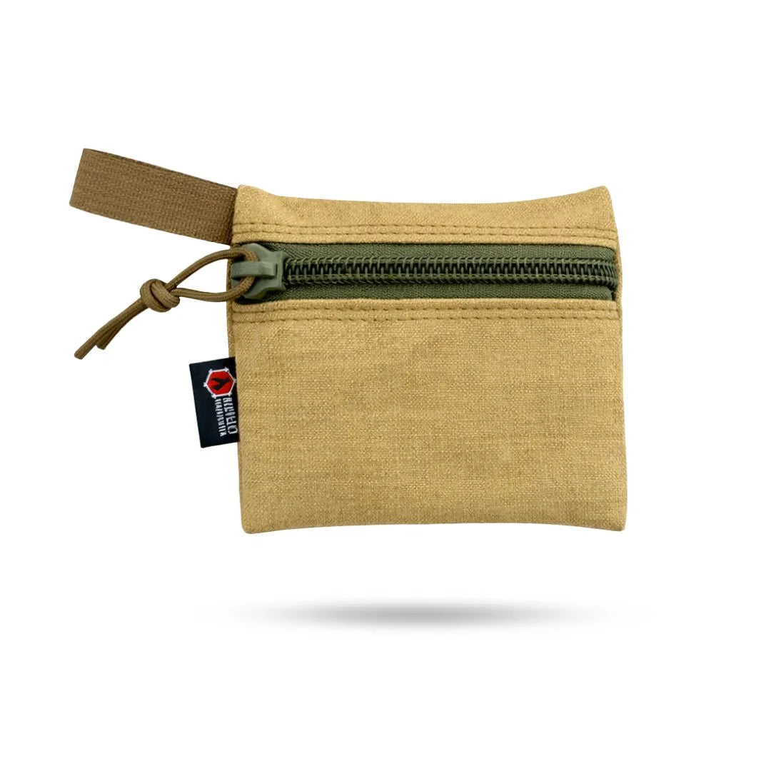 Recycled Firefighter Truckie Zippered Gear Pouch - Small