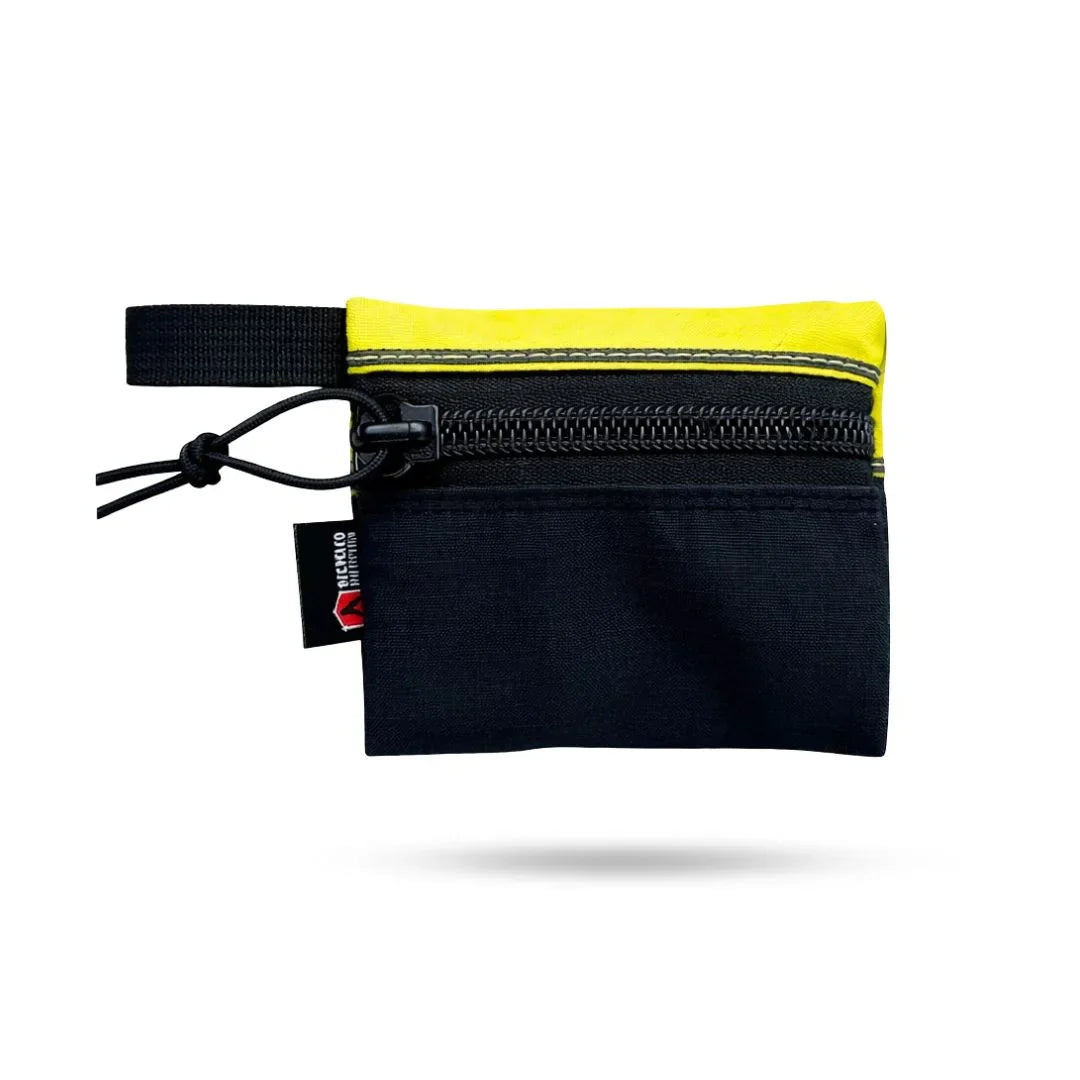Recycled Firefighter Truckie Zippered Gear Pouch - Small