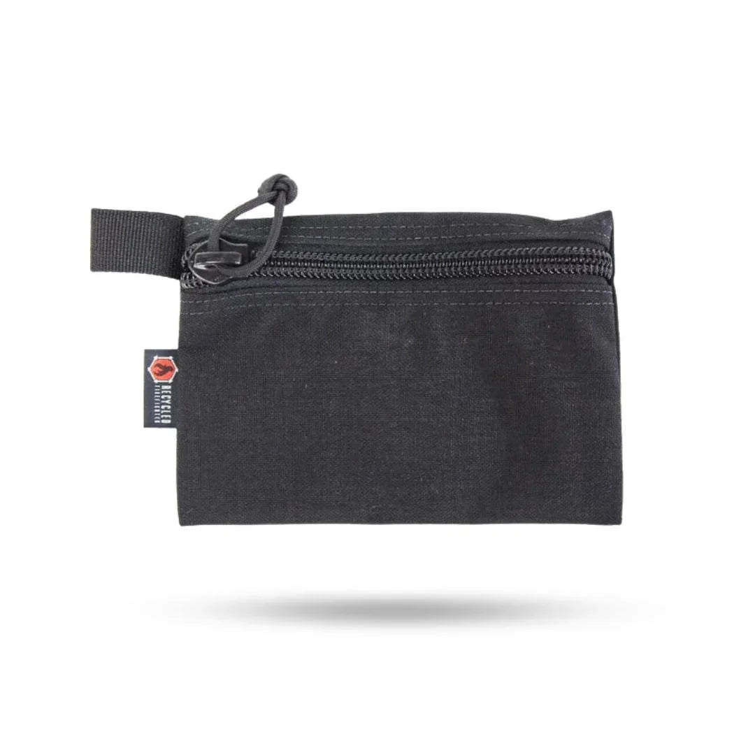 Recycled Firefighter Truckie Zippered Gear Pouch - Medium