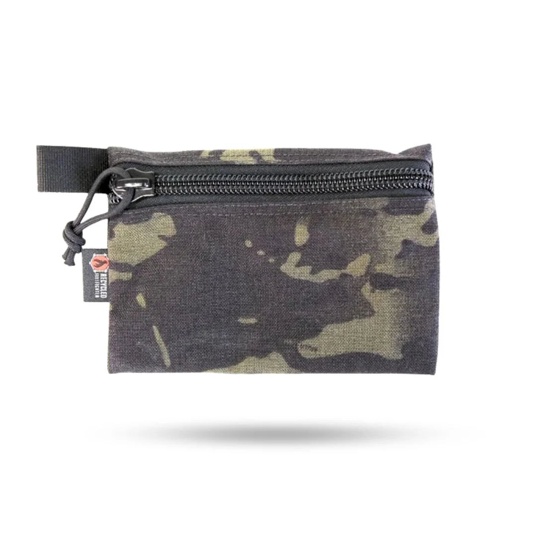 Recycled Firefighter Truckie Zippered Gear Pouch - Medium