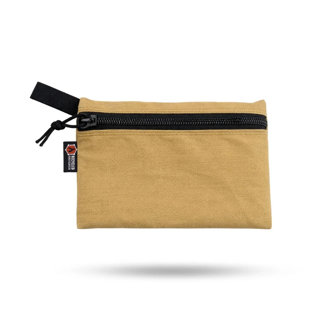 Recycled Firefighter Truckie Zippered Gear Pouch - Medium