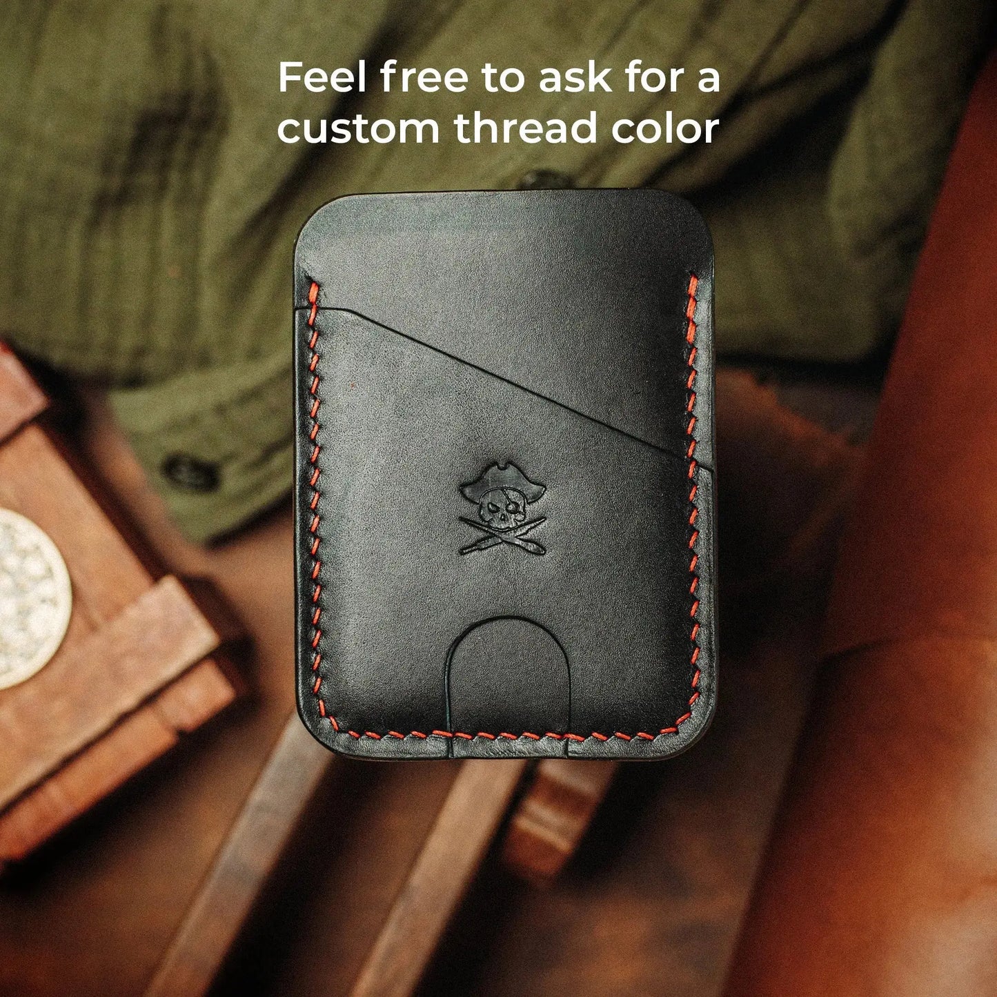 Pirate Goods Boatswain v4 – Minimalist Leather Slim Wallet Pirate Goods
