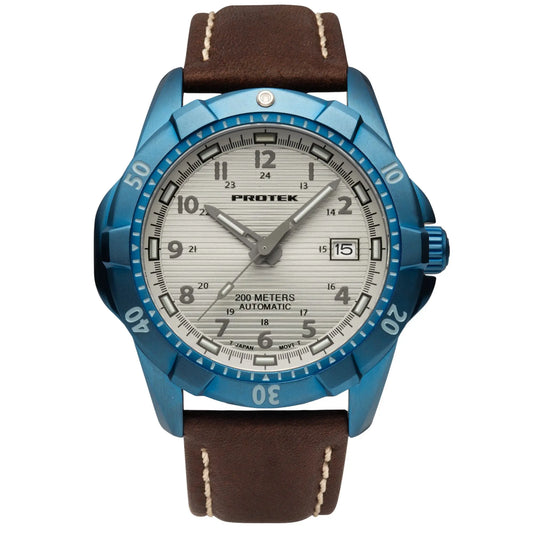 ProTek Tritium Illuminated Automatic 42MM Blue PVD Watch PT2213 ProTek