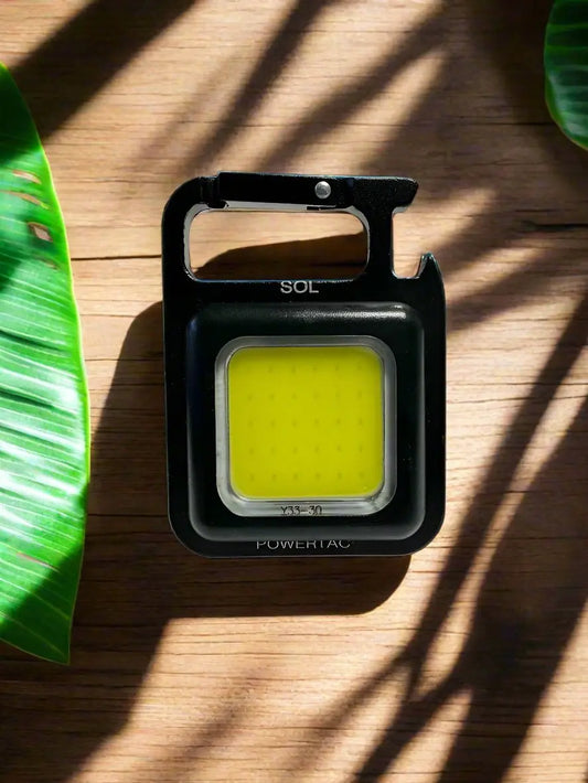 SOL- LED Rechargeable Keychain Light Powertac