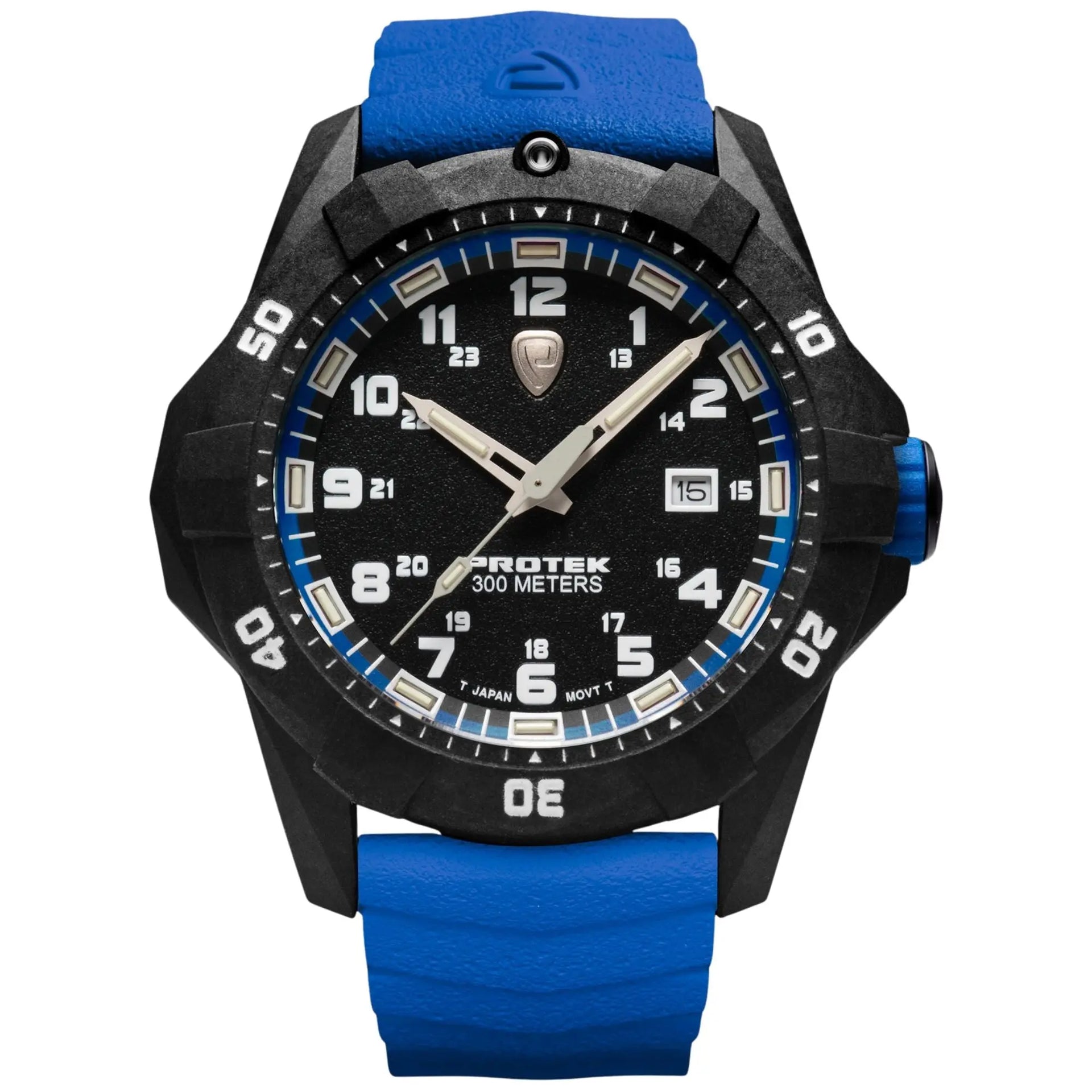 Tritium Illuminated Carbon 42MM Dive Watch PT1003B
