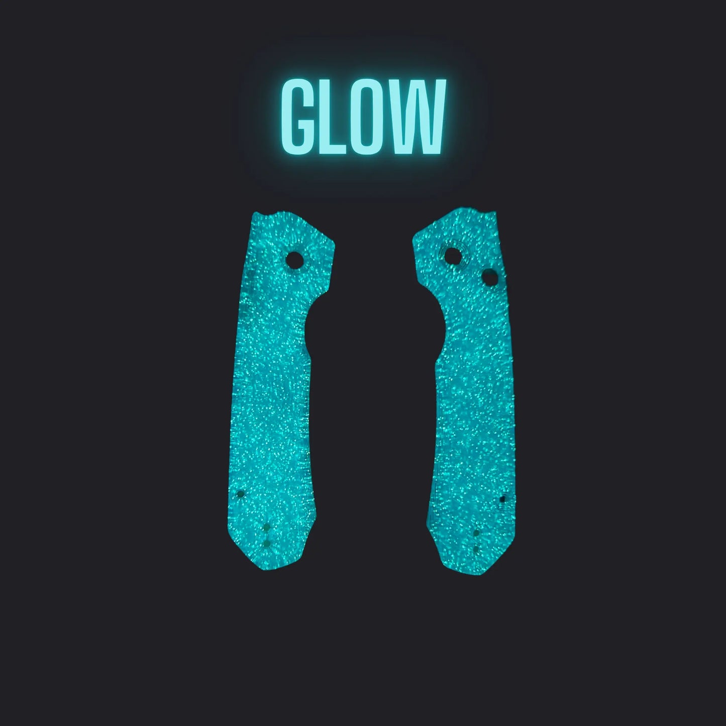 Blue Sparkle Glow Scales for the Remette Rhino Clip & Carry
