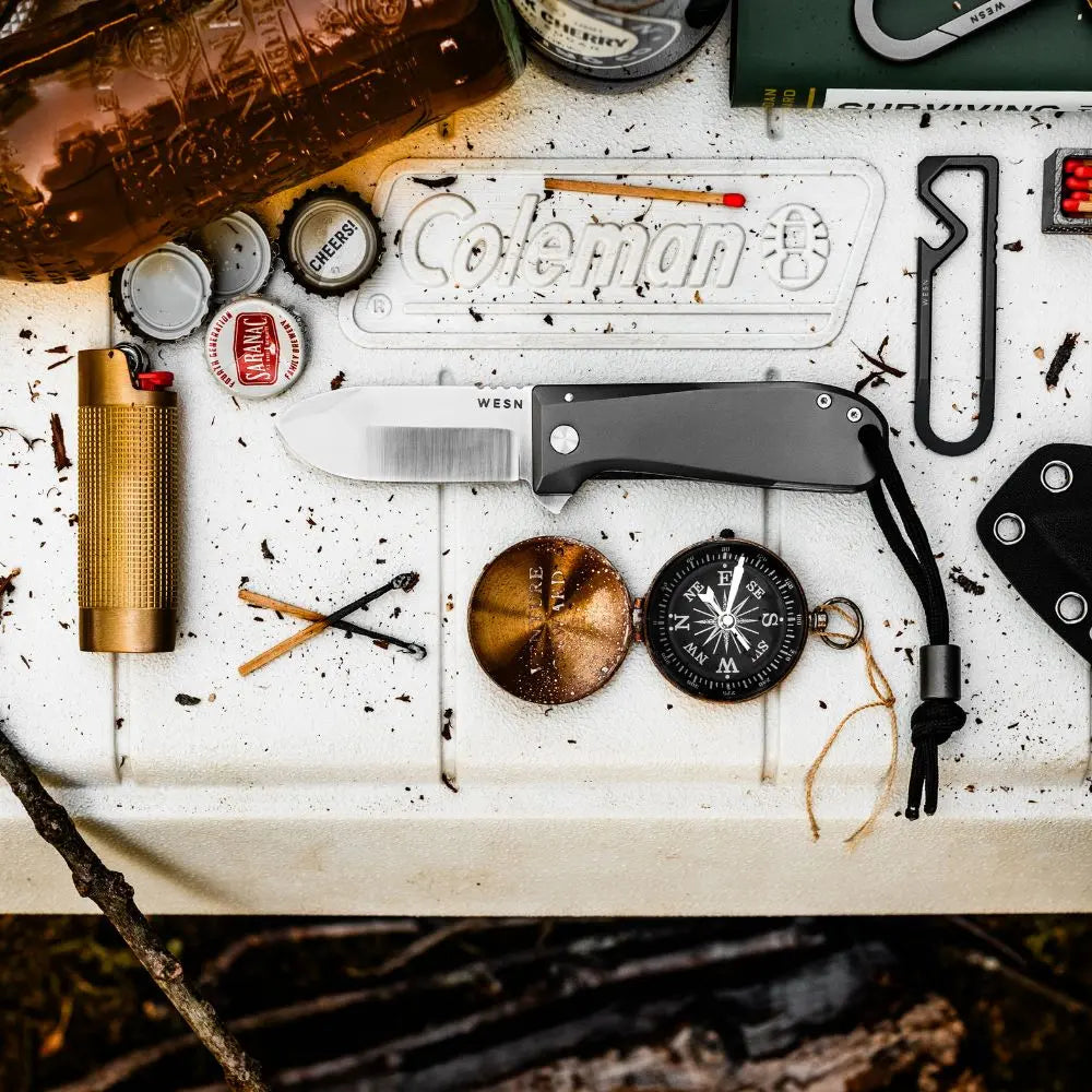 The WESN Allman Compact Everyday Carry Pocket Knife WESN