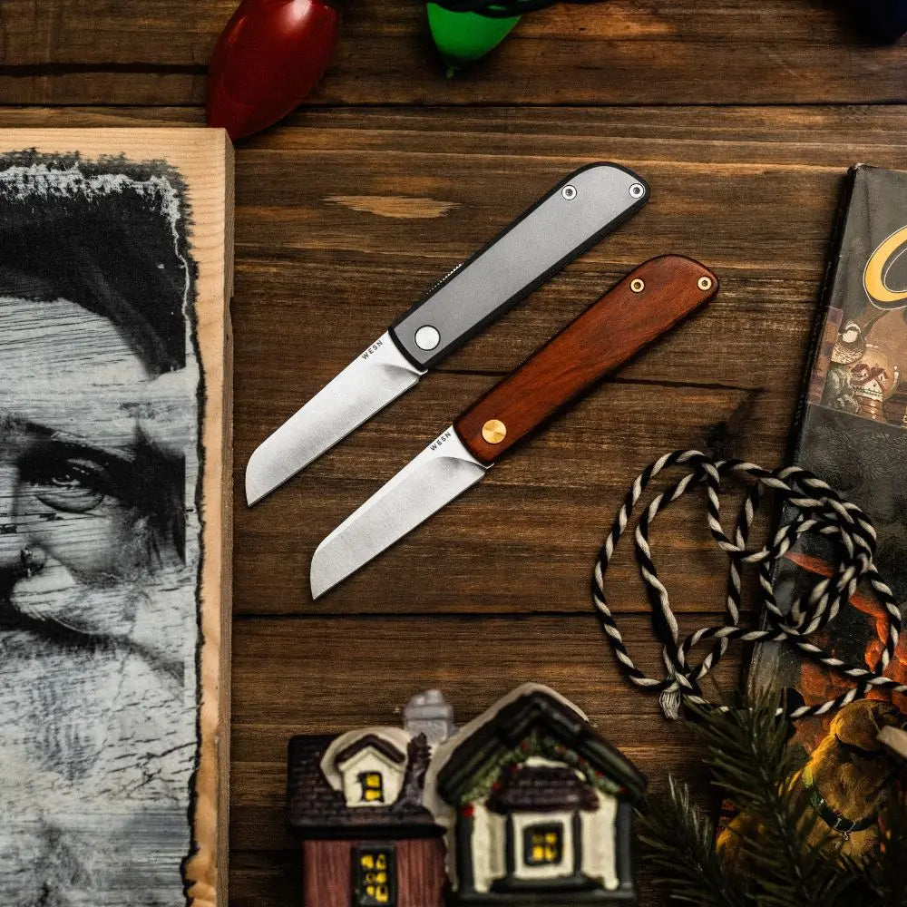 The WESN Samla Compact Sheepsfoot Pocket Knife WESN