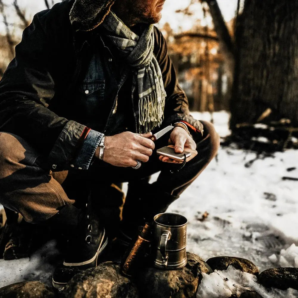 The WESN Samla Compact Sheepsfoot Pocket Knife WESN