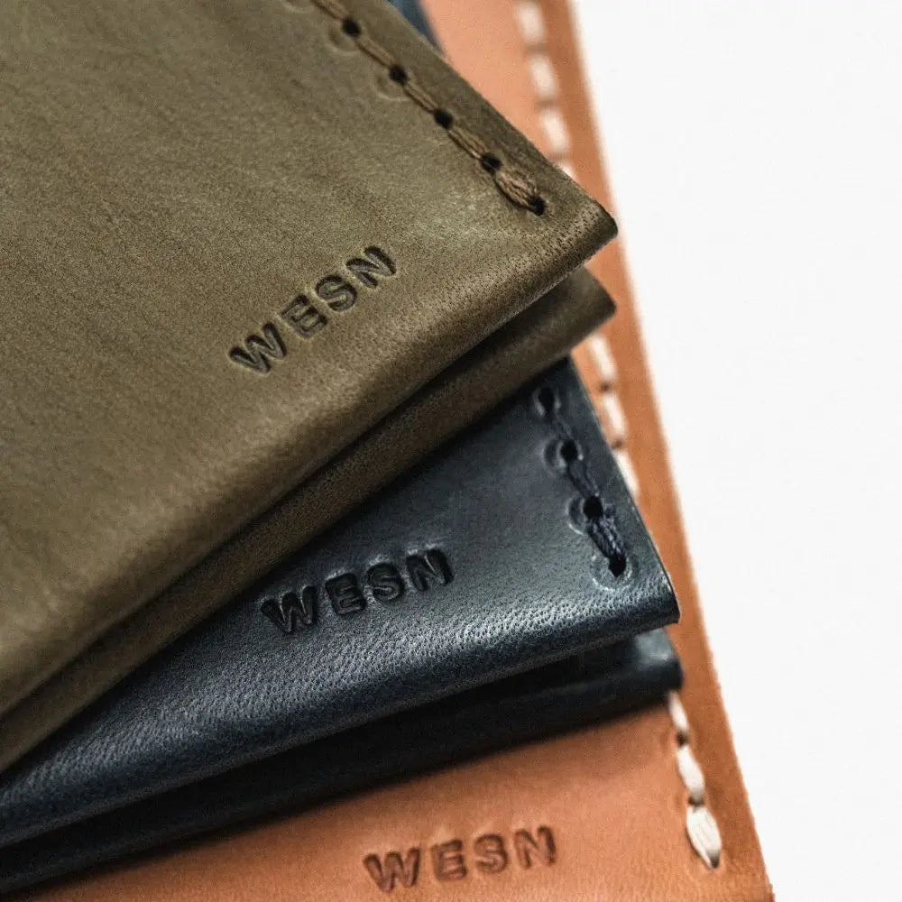 The WESN Forsta Leather Bi-Fold Wallet WESN