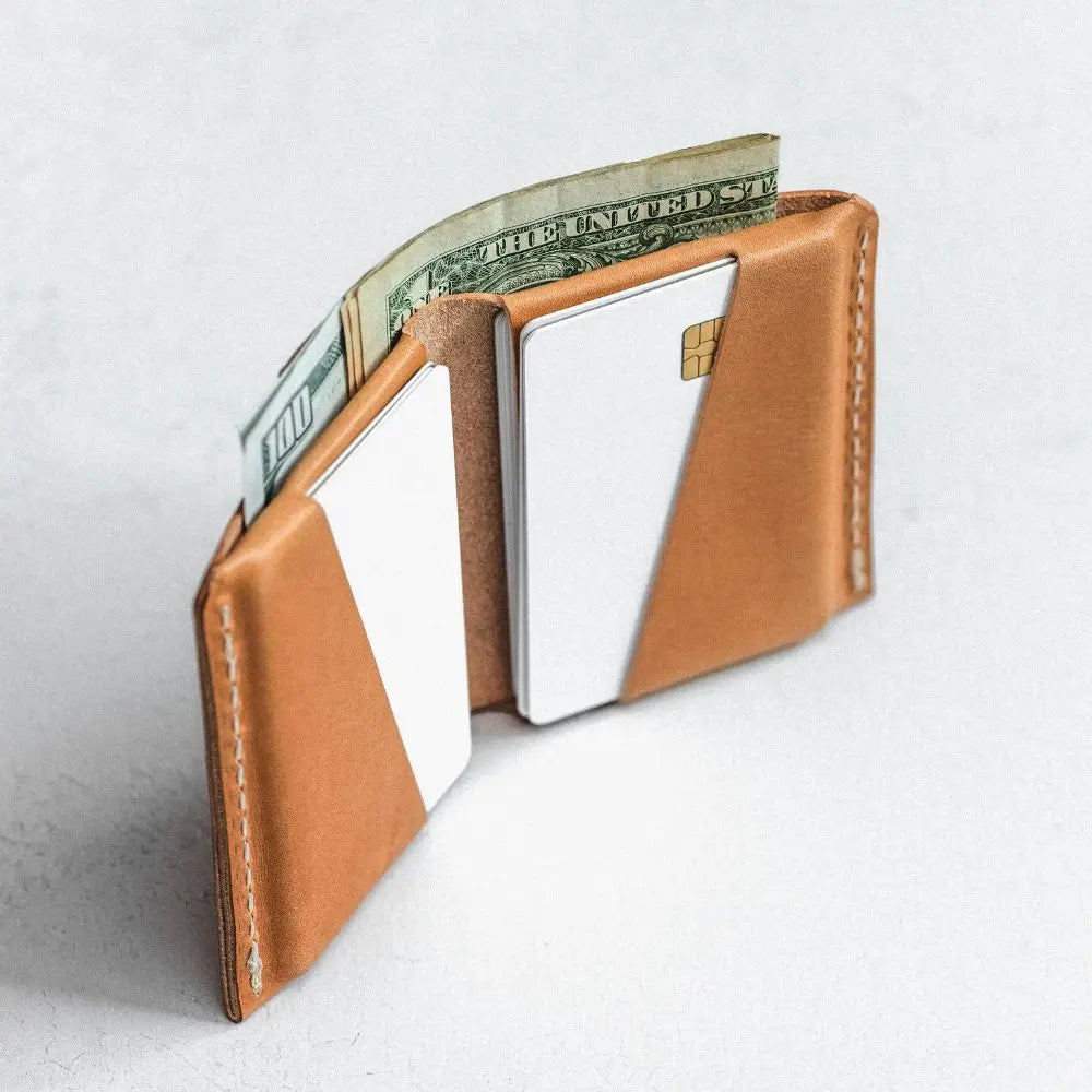 The WESN Forsta Leather Bi-Fold Wallet WESN