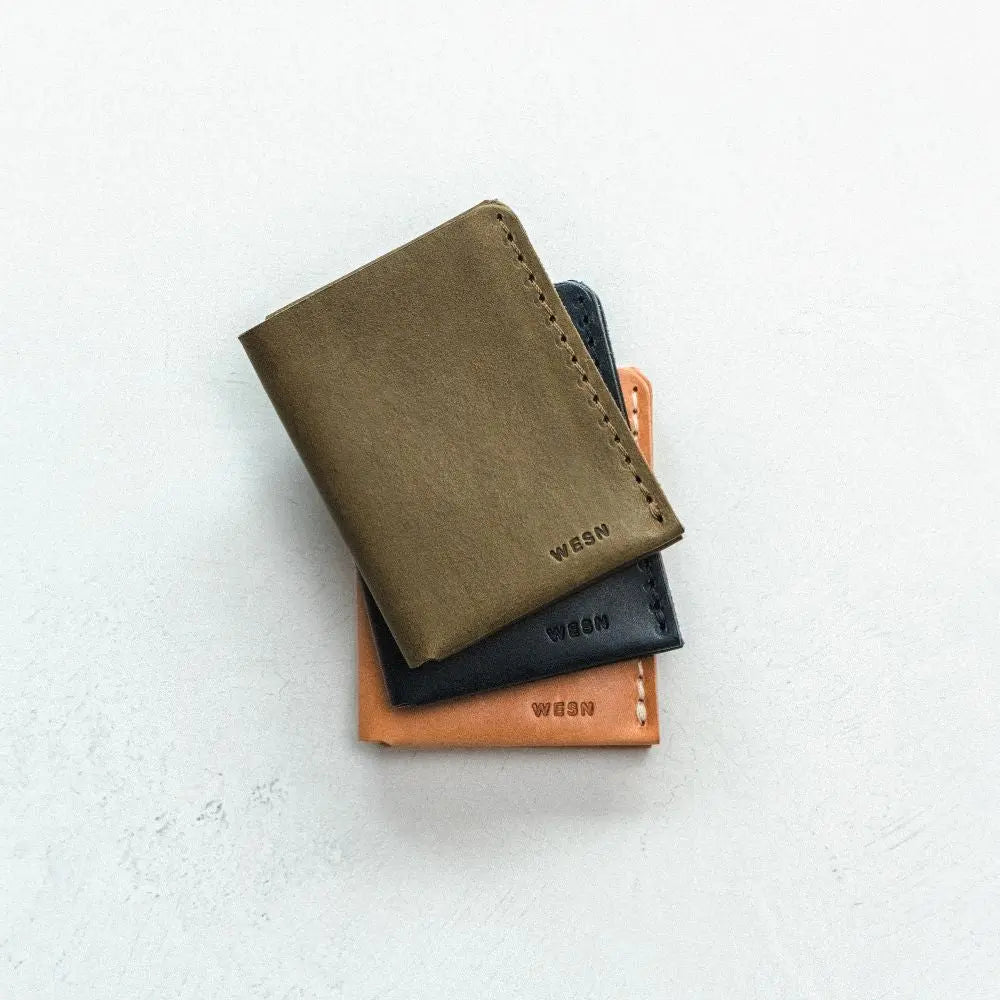 The WESN Forsta Leather Bi-Fold Wallet WESN