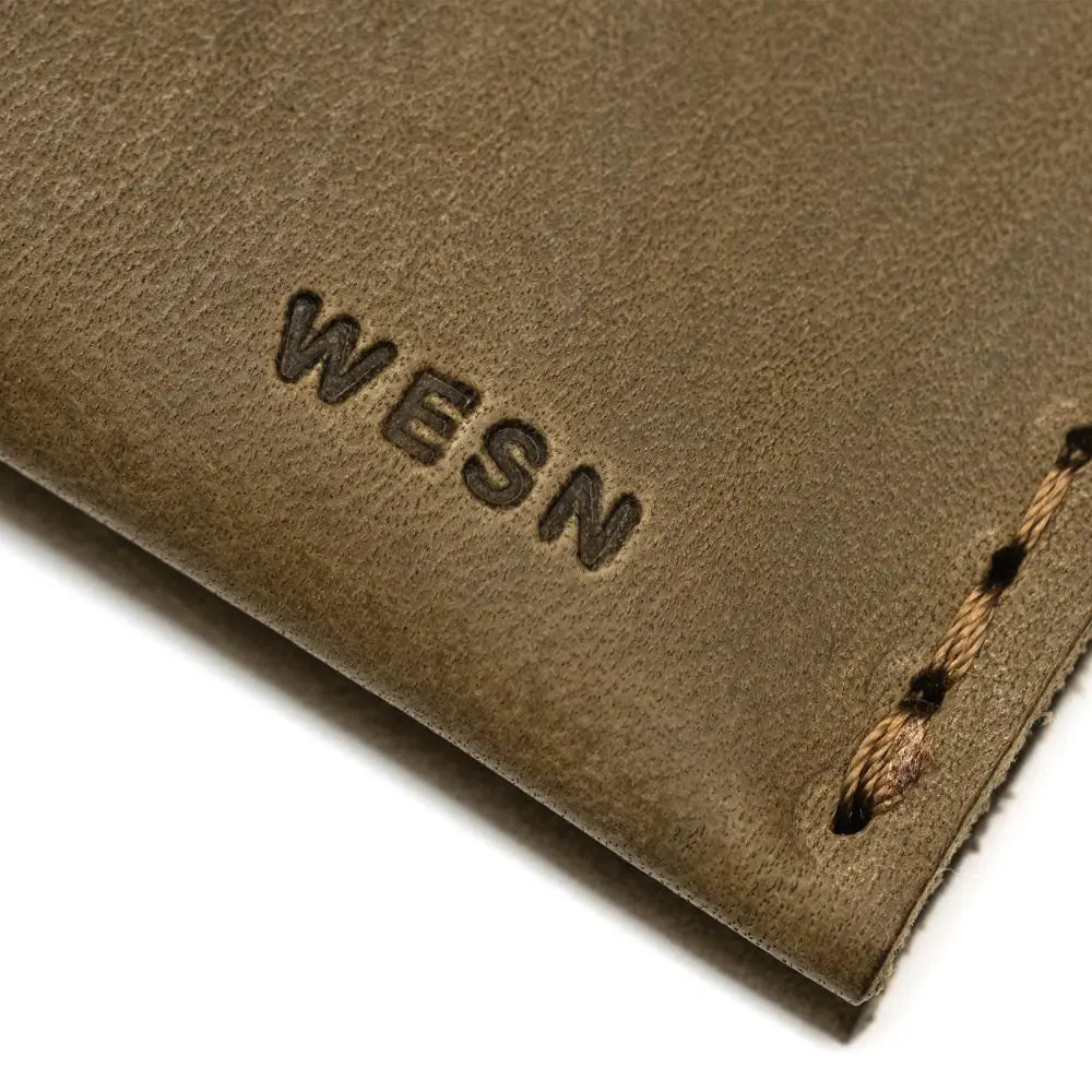The WESN Forsta Leather Bi-Fold Wallet WESN