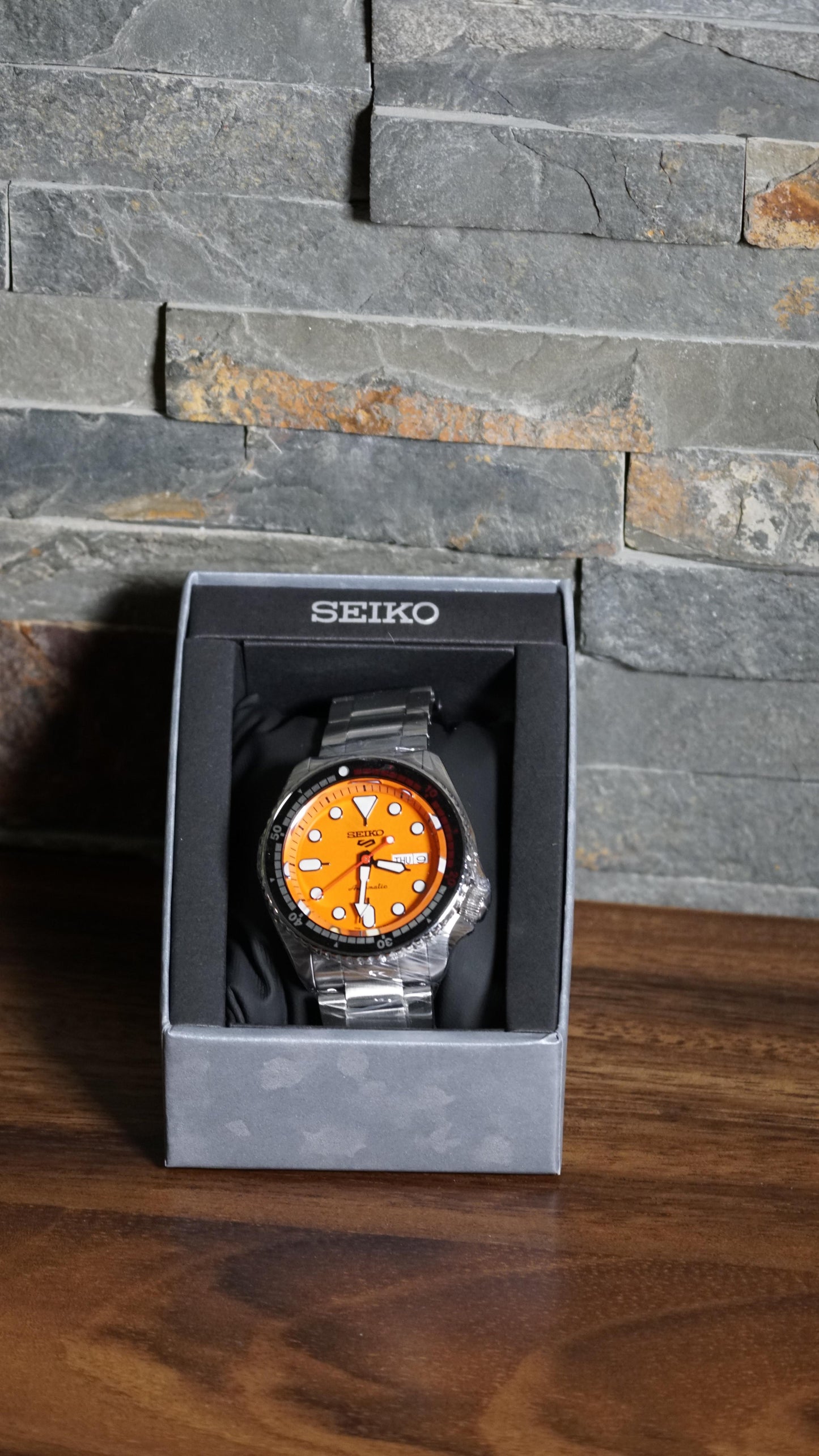 Limited Edition 55th Anniversary #1196/1968 Seiko 5 Men's Automatic 42.5mm Watch