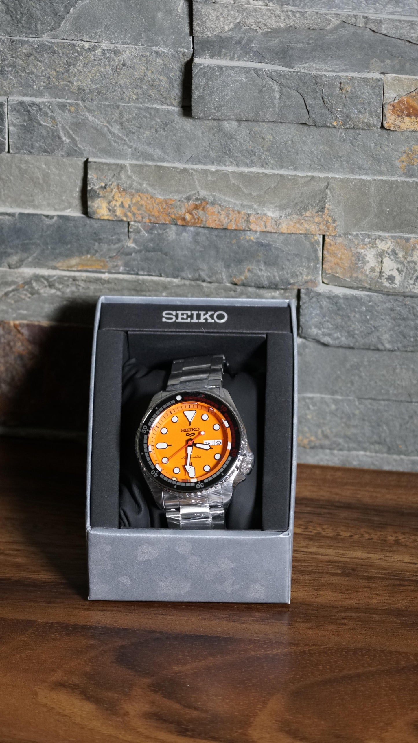 Limited Edition 55th Anniversary #1196/1968 Seiko 5 Men's Automatic 42.5mm Watch