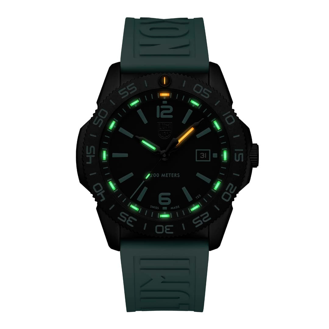 Luminox Tritium Limited Edition Teal Pacific Diver 44MM Dive Watch